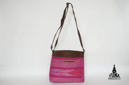 Handmade Fabric Crossbody Bag