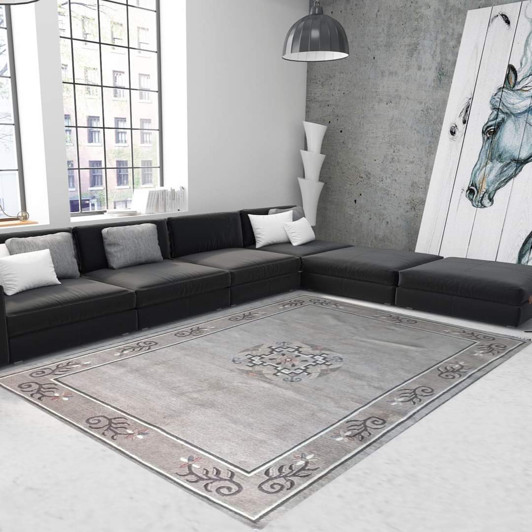 Handmade Flower Area Rug