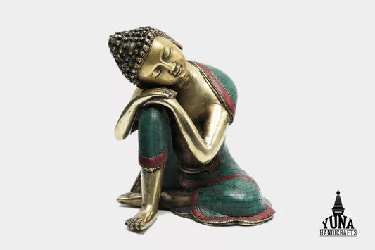 Relaxing Buddha Statue