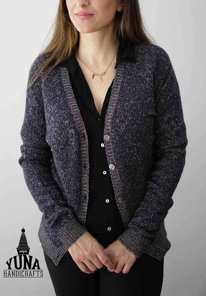 Cashmere Cardigan Sweater For Women