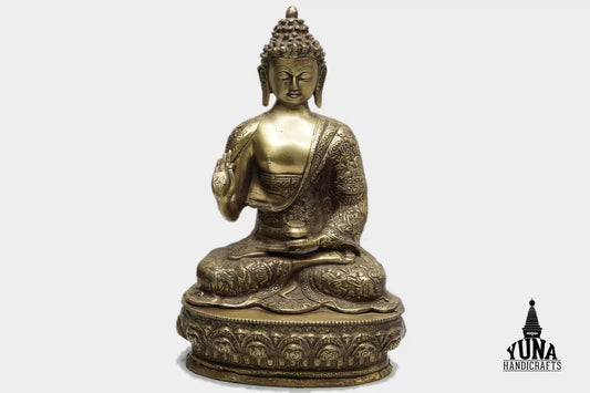 Teaching Buddha Tibetan Statue