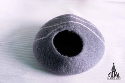 Felt Cat Cave Chemical Free And Pet Safe