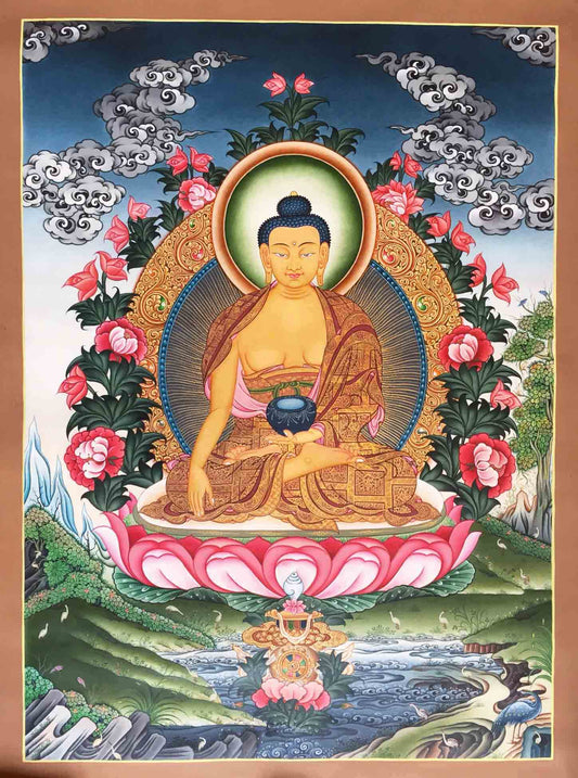 Historical Buddha Shakyamuni Thangka