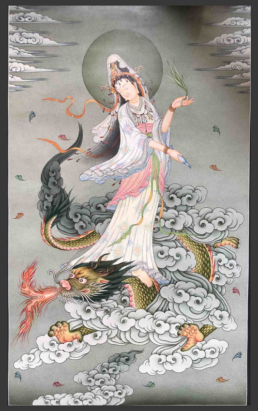 Avalokiteshvara Guanyin Thangka