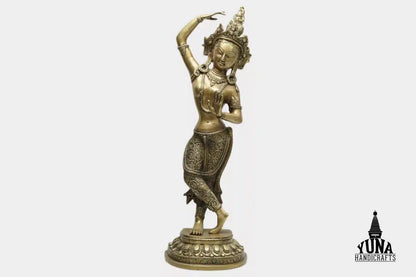 Standing Maya Devi Statue Bronze