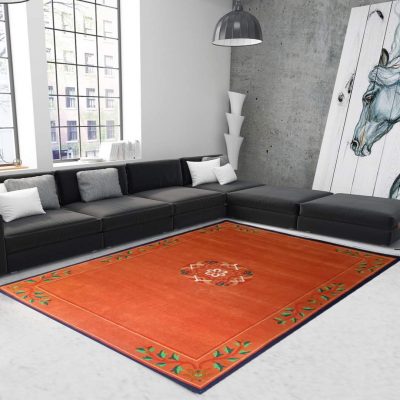 Handmade Rugs With Tree Branch Design