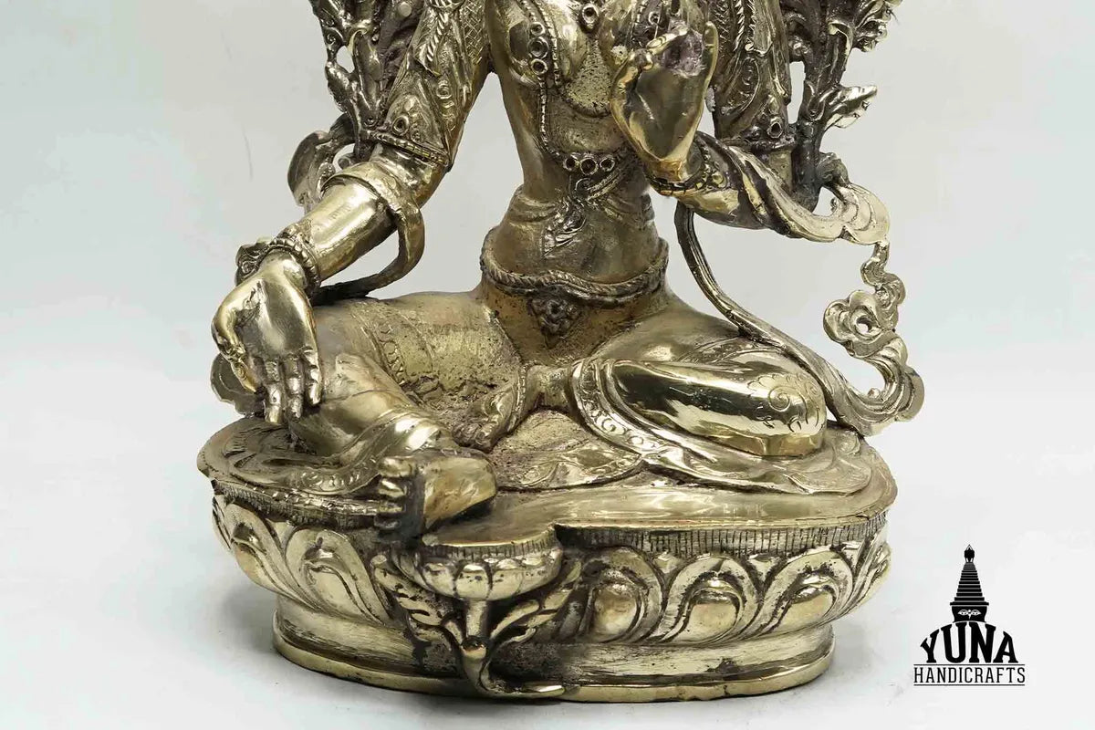 Green Tara Goddess Statue