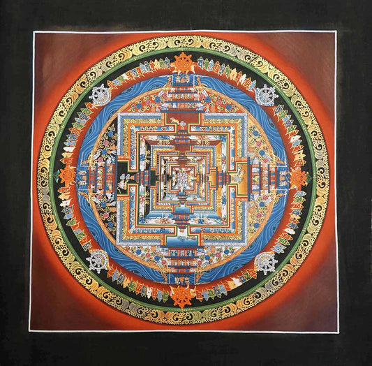 Tibetan Kalachakra Mandala