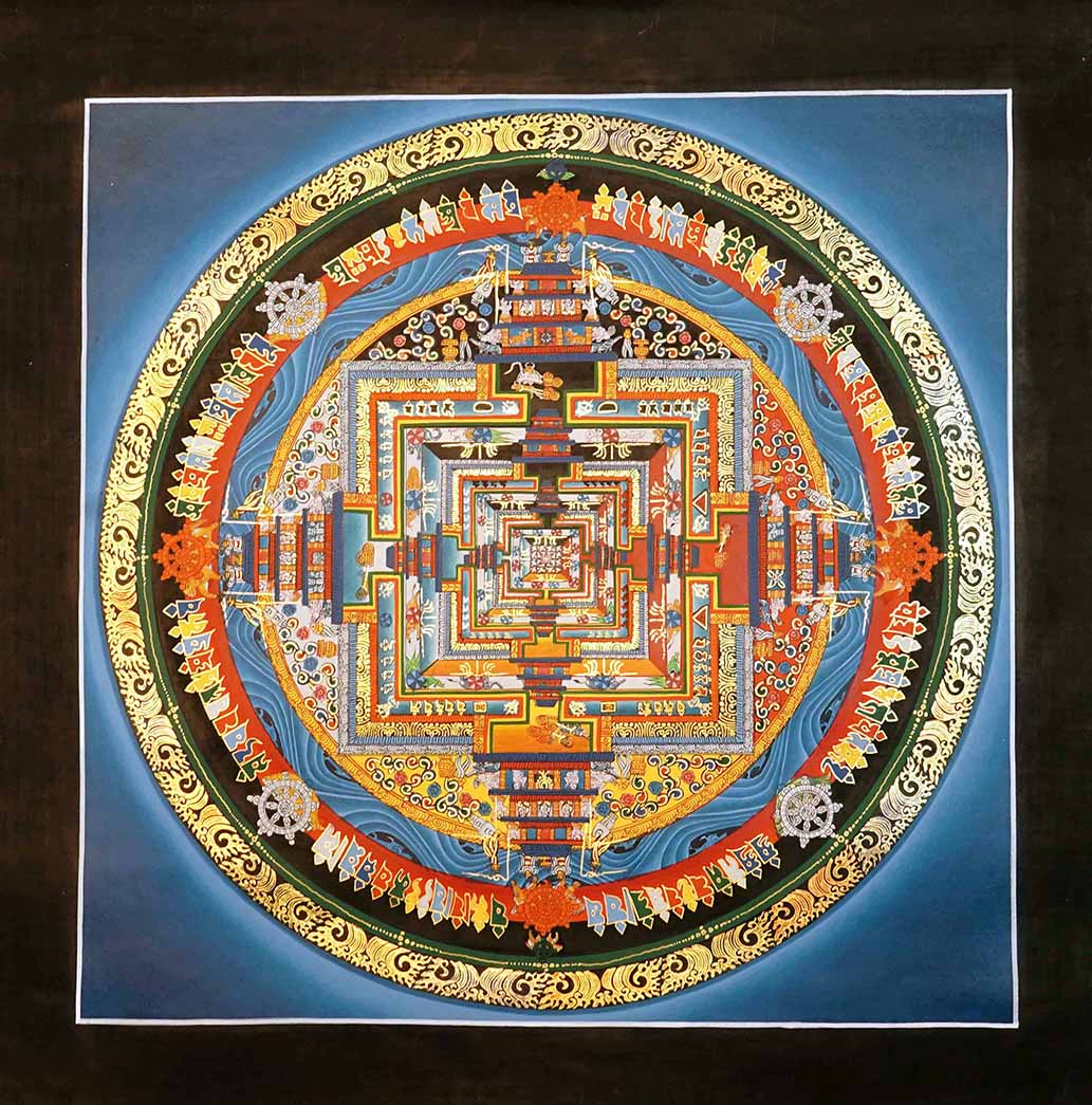 Kalachakra Thangka Painting