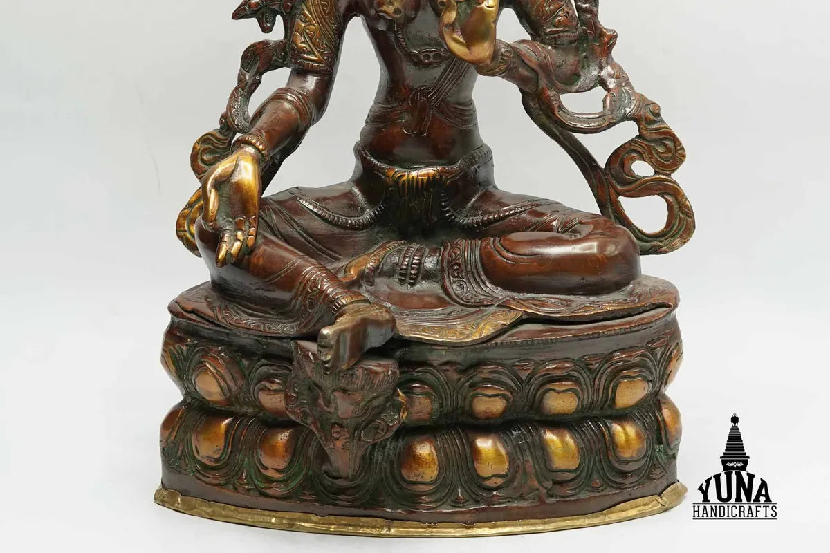 Green Tara Statue Bronze