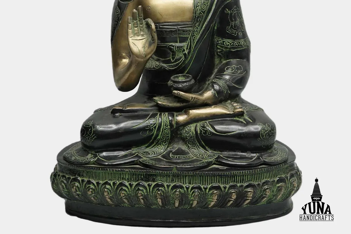 Bronze Teaching Buddha Statue