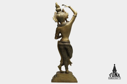 Standing Maya Devi Statue Bronze