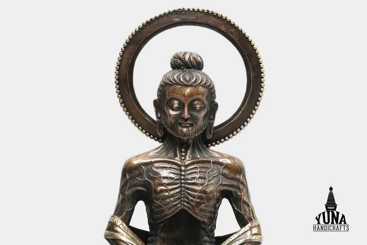 Fasting Buddha Shakyamuni Statue