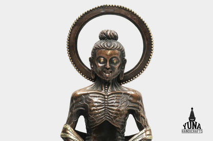 Fasting Buddha Shakyamuni Statue