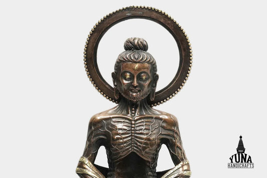 Fasting Buddha Shakyamuni Statue