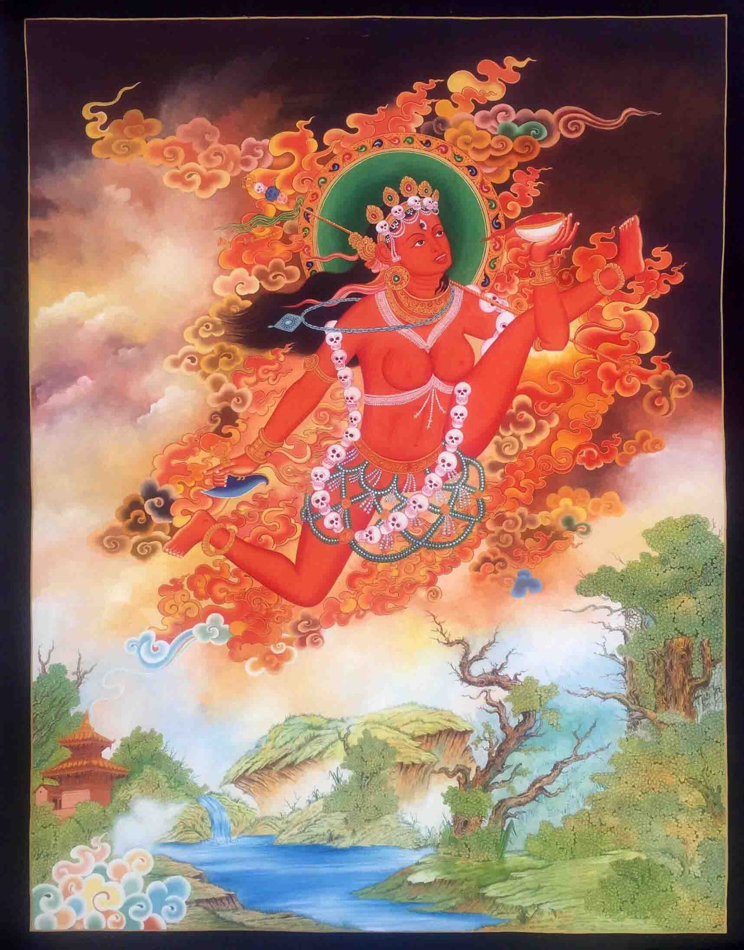 Dakini Goddess Thangka