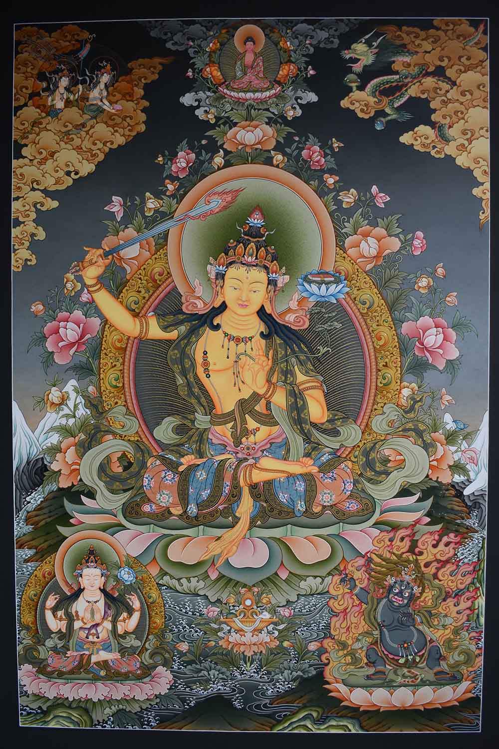 Buddha Manjushri Painting