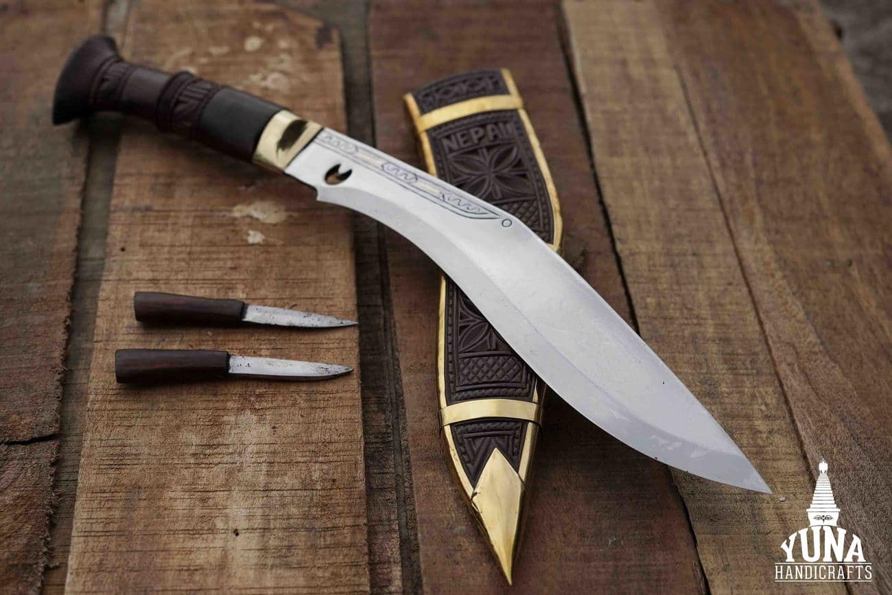 Chainpure Kukri With Wooden Sheath