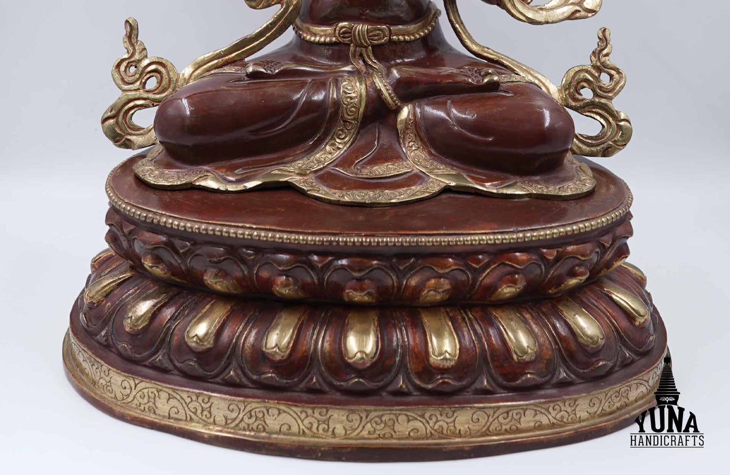 Buddhist God Manjushri Statue