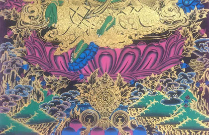 Green Tara Goddess Thangkas