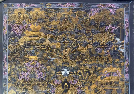 Buddha's Life Thangka