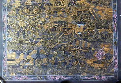 Buddha's Life Thangka