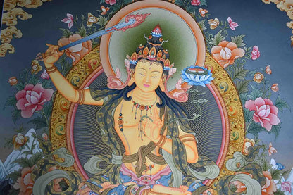 Buddha Manjushri Painting