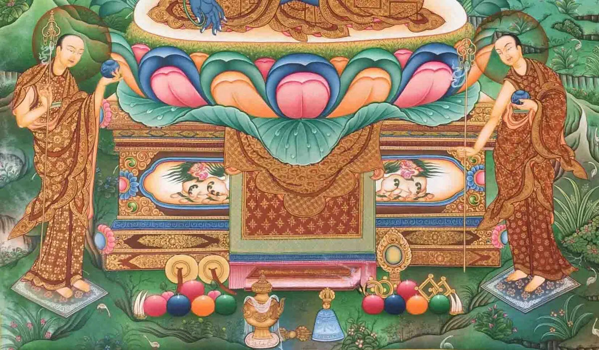 Thangka Medicine Buddha