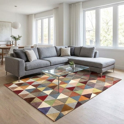 Scandinavian Area Rug for Living Room