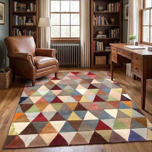 Scandinavian Area Rug for Living Room