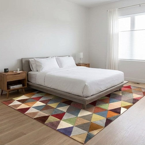Scandinavian Area Rug for Living Room