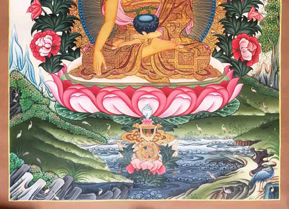 Thangka Of Shakyamuni Buddha